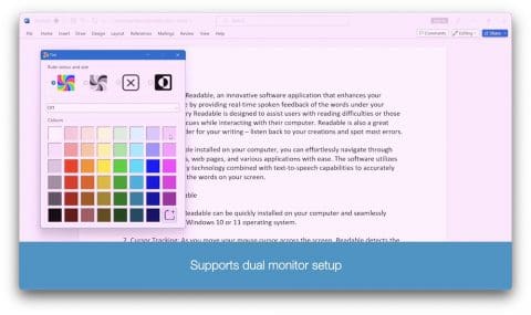 Sensory Tint | Sensory Readable, Scribe, Writeable