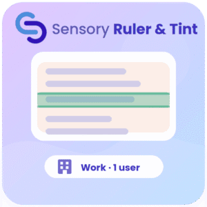 Sensory Ruler and Tint for Windows & Mac - Workplace Single User License