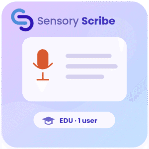 Sensory Scribe for Windows - Education Single User License