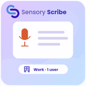 Sensory Scribe for Windows - Workplace Single User License