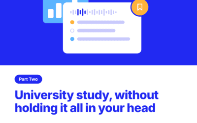 ADHD Awareness Month 2026, Part Two: University Study, Without Holding It All in Your Head