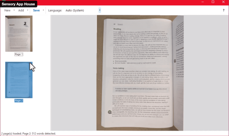 Sensory PDF Convert 2 image